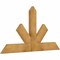 Ekena Millwork Saratoga Rough Sawn Timber Gable Bracket, Western Red Cedar, 60"W x 32"H x 2"D x 6"F, 13/12 Pitch GBW060X32X0206SAR00RWR - alternate 3